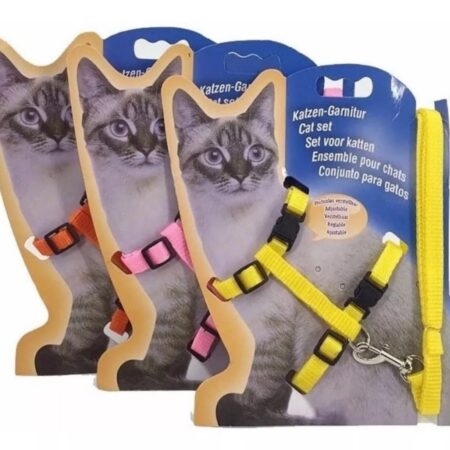 Pretal Regulable para Gatos
