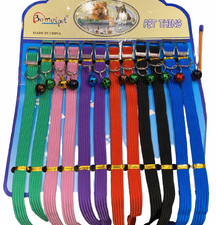 Collar Elastizado Gato c/ Cascabel