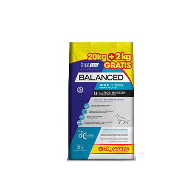 Vitalcan Balanced Adulto Raza Grande 20 + 2 kg