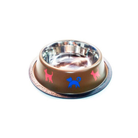 Comedero Pet Bowl Inoxidable con Diseño