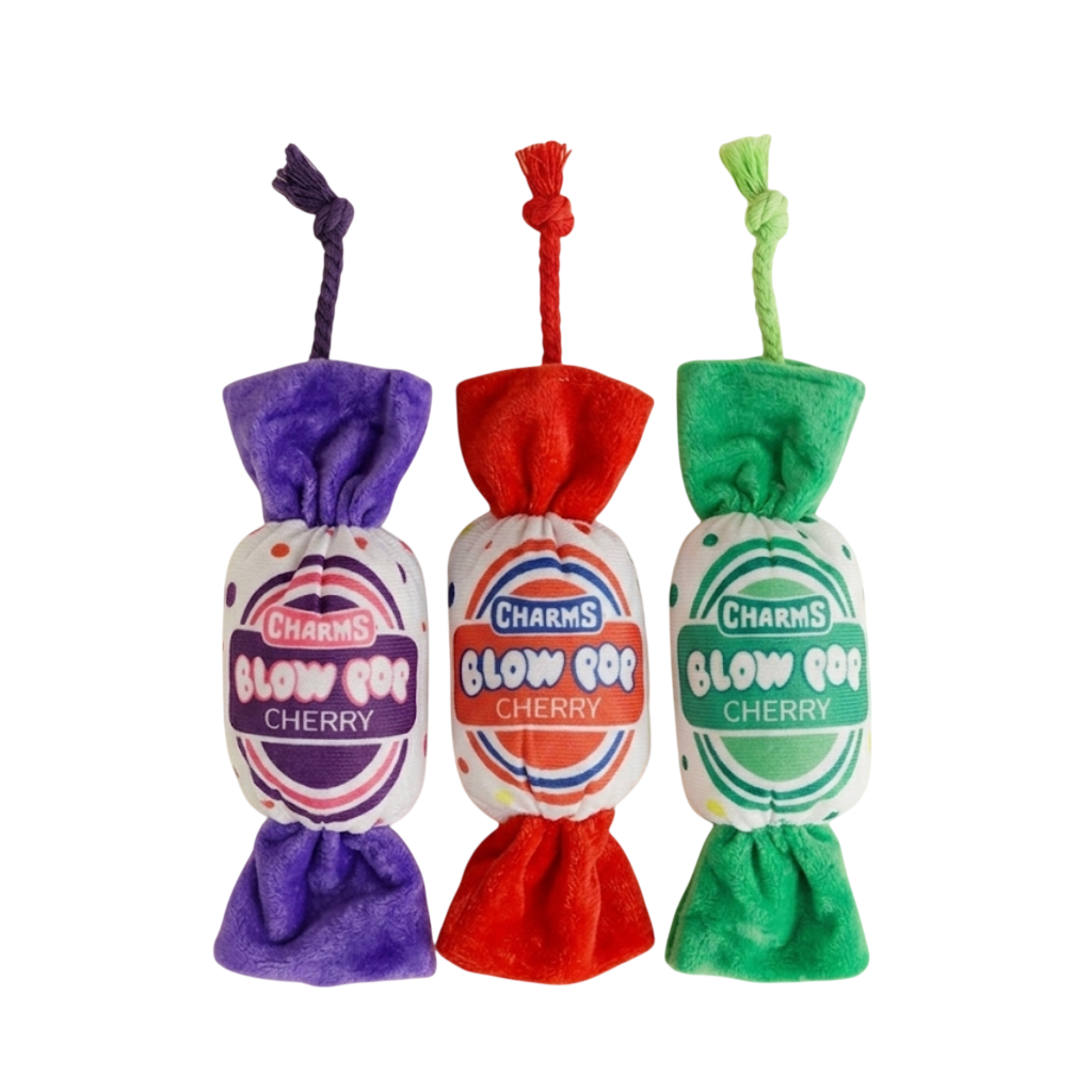 Peluche Caramelo Con Soga