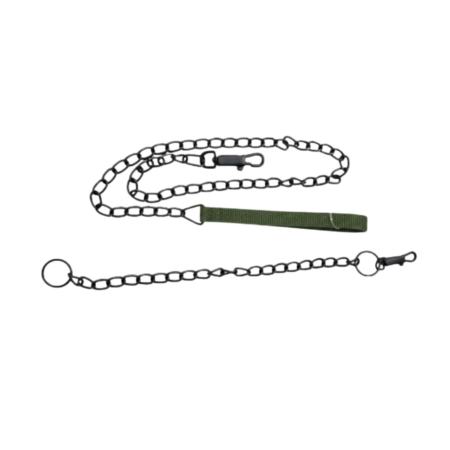 Collar con Correa Negro